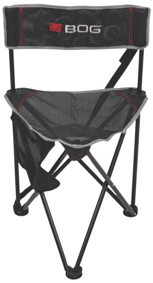 Bog-Pod 1117130 Triple Play Chair, 3-Leg, Black Steel Frame, 4.5 lbs