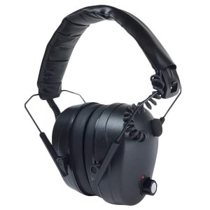 Radians CSE20BX Electronic Earmuff 26 dB Polymer Over Head Black