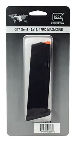 Glock G17/34 Gen5 9mm 17-Rounds Black Polymer Magazine 33814