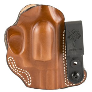 DeSantis 113TA02Z0 Flex-Tuk IWB Holster Leather J-Frame 2" Tan