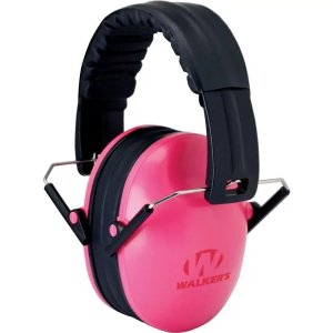 Walkers Youth Folding Passive Ear Muff Pink GWP-FKDM-PK - Noise Protection