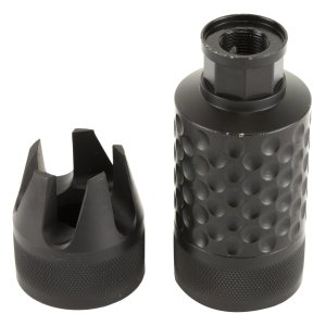 Spikes Tactical SAKB0100 Barking Spider2 Muzzle Brake 5.56mm Nitride 4140