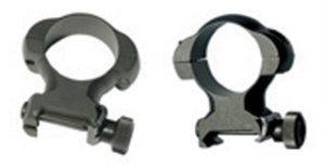 Weaver Grand Slam 49303 Steel Rings 1 In Medium Matte Black