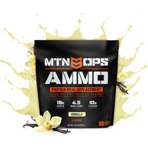 MTN OPS 1013 Ammo Whey Protein Meal Replacement Vanilla 19g