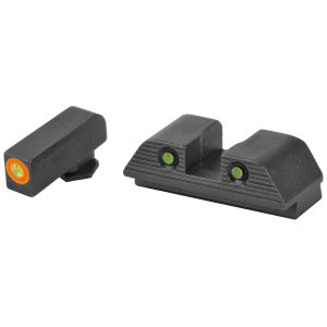 Ameriglo GL-816 Trooper Green Front Sight with Orange Pro-Glow