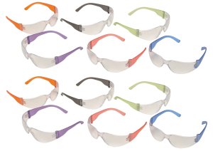 Pyramex S4110SMP Intruder Glasses Clear Lens Anti-Scratch 12 Pack
