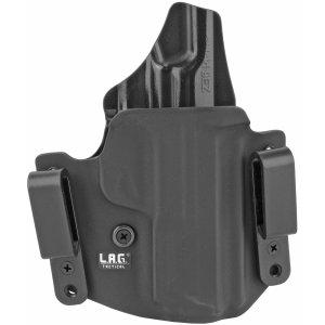 L.A.G. Tactical 4060 Defender Kydex OWB/IWB Holster Right-Hand Black