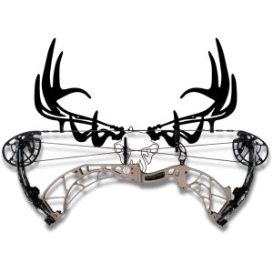 Raxx 855809007251 Elk Skull Crossbow Hanger, Steel, 28.5"x20"