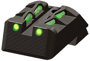 Hi-Viz KBLW11 LiteWave Rear Sight Green/Red Fits Kimber 1911