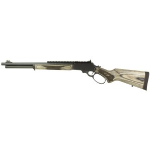 Marlin 1895 45-70 Govt 19.1 In Threaded 6-Rounds Blued Laminate Ghost Ring