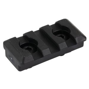 Midwest Industries Polymer M-Lok Rail Section - Black, 3 Slot