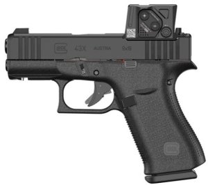Glock 43X MOS8 9MM PX4350B01FRMOS8A4