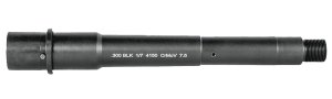 Lead & Steel Llc LS300-7.5 300 Blackout 7.50" Government Profile Features M4 Feed Ramps