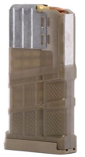 Lancer Systems L7AWM SR-25 7.62x51 20rd Translucent FDE Gen 2 Mag