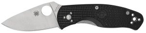Spyderco C136PBK Persistence Lightweight Folding Knife, Plain Edge