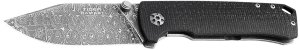 Boker 111103DAM Tiger-Damast Pocket 3.35" Damascus Blade Micarta Handle