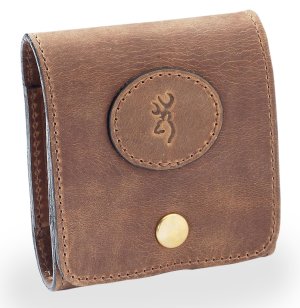 Browning Crazy Horse Leather Cartridge Case - Holds 10 Rounds