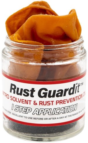 Kleen Bore RG-J Rust Guardit Solvent Chamois Jar