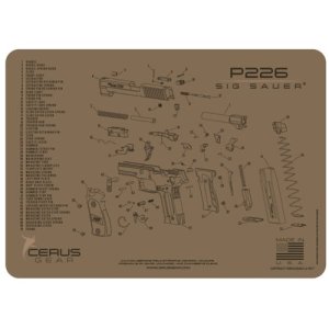 Cerus Gear SIG P226 Schematic Coyote HM-SIG-226-SCH-COY