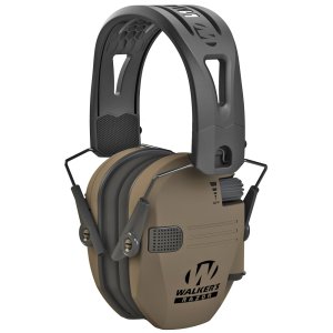 Walker's Razor Tacti-Grip Flat Dark Earth Electronic Earmuffs