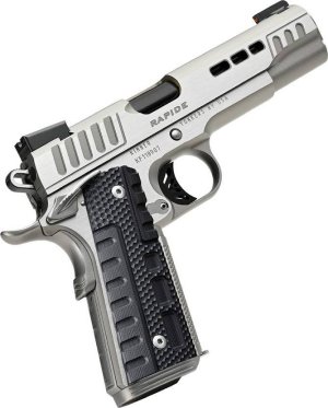 Kimber Rapide Frost 1911 .45 ACP - 5" Barrel, Black G-10 Grips, Tru-Glo TFX Pro Sights, Match Grade Trigger