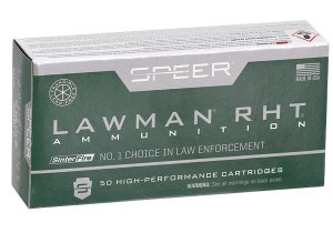 Speer 53375 Lawman RHT 40 S&W 125gr SinterFire Frangible 50 Rounds