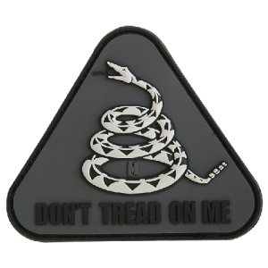 Maxpedition Don't Tread On Me Morale Patch Velcro Back.