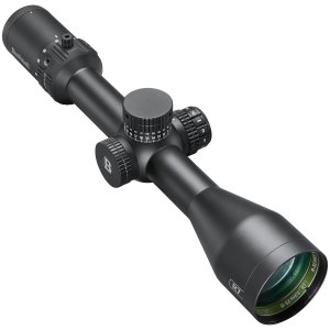 Bushnell R7-42050A1 R7 Riflescope Black Capped Target Turret FFP MRAD Fiber Dot w/ Holdover ILLUMINATED FIBER MOA