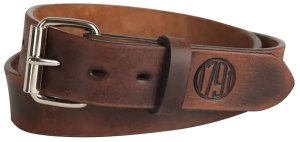 1791 Gunleather BLT-01-40/44-VTG-A Gun Belt 40/44 Vintage Brown Leather
