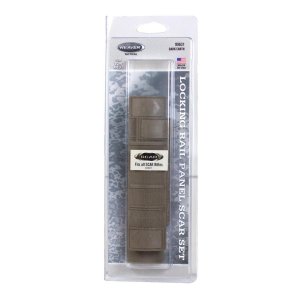 Weaver S.C.A.R. Locking Rail Panels Two 4 Medium One 6-3/8 Long - Dark