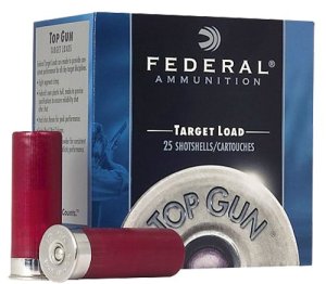 Federal TG128 Top Gun 12 Gauge 2.75 in 1 1/8 oz #8 Shot 25 Rounds