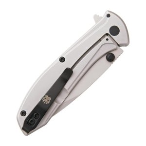Bear & Son Framelock Assisted Opener Folding Knife 2-7/8 Drop Point Blade Stainless Steel