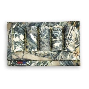 Grovtec GTAC77 Shotgun Shell Holder Buttstock Sleeve True Timber Camo