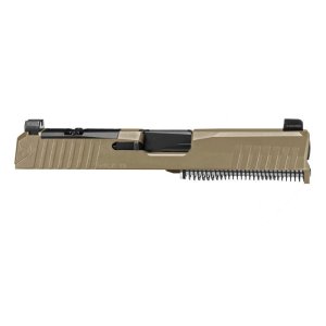 Lone Wolf LWD-DKSLIDE19-G3-FDE 9mm RMR Cut Slide FDE Glock 19 Gen3