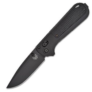 Benchmade 430BK-02 Redoubt Axis 3.55" Drop Point CPM-02 Blade Black Handle
