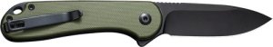 CIVIVI Elementum II Folding Knife 2.96in OD Green G10 Black
