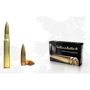 Sellier & Bellot SB857JSA 8x57mm JS Mauser 196gr FMJ Ammo 20/Box