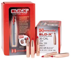 Hornady 2840 ELD-X 7mm .284 162 gr Extremely Low Drag-eXpanding