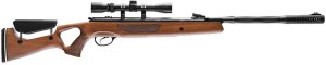 HATSAN Model 65 Combo .25 CAL 14.5 In Wood/Blue 3-9x32 Scope