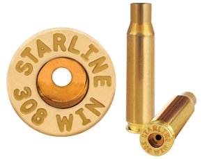 Starline Brass 308 Winchester 7.62 NATO Unprimed Cases 50 Pack