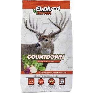 Evolved EVO81006 Countdown Seed 3 lb, Forage Rape, Turnip, Radish Mix