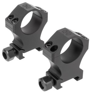 SIG SAUER Alpha1 Hunting Scope Ring Set 35mm Extra High Matte Black