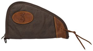 Browning BRN Lona Handgun Case 11 In Flint Brown 1423886911