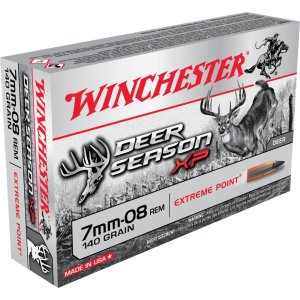 Winchester X708DS 7mm-08 Remington 140gr Polymer Tip 20 Rounds