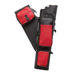 Neet NT-2300 Leather Target Quiver Black 21" RH (UPC 010583)