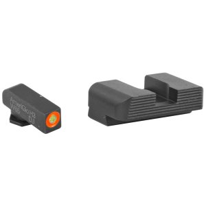 AmeriGlo GL-433 Protector Tritium Night Sights Green/Orange for Glock
