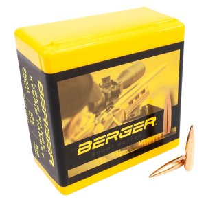 Berger 25485 Hybrid Target .257 135 Grain Long Range Bullets 100 Box