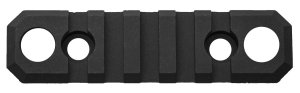 GrovTec M-Lok Rail 3.1In 5-Slot Push-Button Bases Black