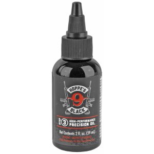 Hoppe's HBL2 Black Precision Oil 2 oz Bottle - Rust Inhibitors, Lubricates