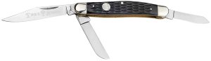 Boker 110856 Stockman Traditional Large Clip Point-Sheepsfoot-Spey Plain...